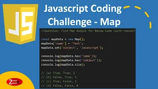 Javascript Coding Challenge Find Map Code Output - Episode 21