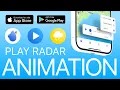How to Check Weather Radar Animation on the Map