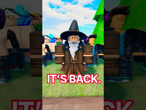 it’s back roblox… 🫪