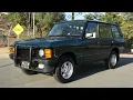 1995 Range Rover County LWB Classic Video Vogue 2 Owner 77k Mile