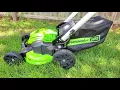 Greenworks PRO 60V 25 Deck Lithium Ion Lawn Mower Review