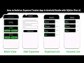 How to Build an Expense Tracker App in Android Studio with SQLite Part1
