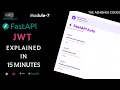 What is JWT JWT Structure Claims Signature Encryption Explained FastAPI Authentication