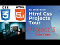 Survey project using html and css Project Tour Part 3 Simple Survey Project