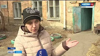 Оказаться под завалами собственных квартир опасаются жители дома на улице 10 лет Октября