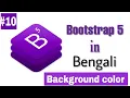 Bootstrap background color classes Bangla CODINGX