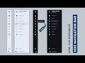 Responsive Side Navigation Bar With Dark and Light Mode Using HTML CSS Dashboard Sidebar