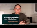 An interesting solution of the FindUnique task from the CodeWars