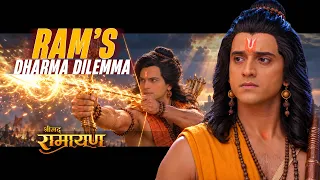 Atikaya Challenges Lakshman | Kya Ram Brahmastra Chalayenge Atikaya par? Shrimad Ramayan Episode 140