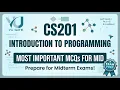 CS201 Midterm Preparation 2026 Most Important Topics VU Gate