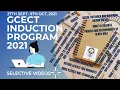 GCECT INDUCTION PROGRAME 2021 - Morning Session on 29th September 2021
