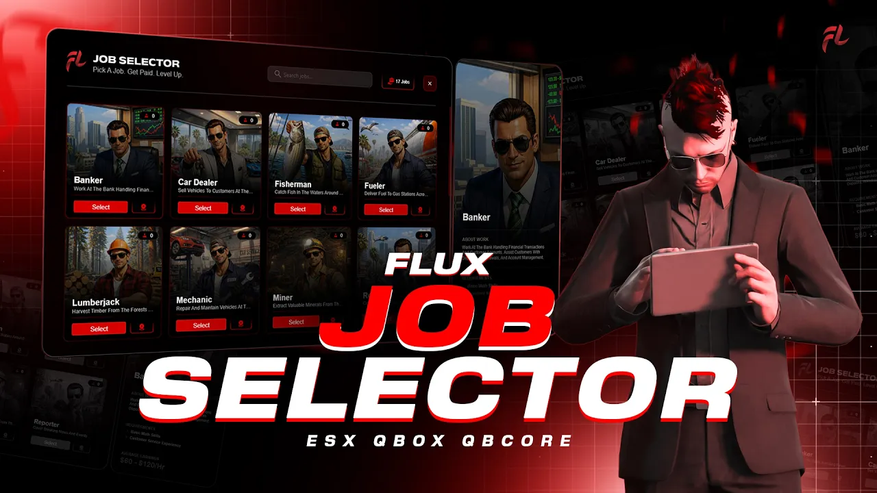 Flux - Jobselector