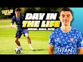 Download Lagu Training With A PRO FOOTBALL CLUB | DAY IN THE LIFE