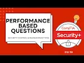 COMPTIA SECURITY PBQs - Part 1