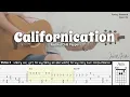 Lagu Californication - Red Hot Chili Peppers | Fingerstyle Guitar | TAB + Chords + Lyrics