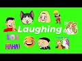 Animated Laughing GIF Green Screen Pack Free Download