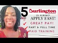Burlington is hiring Part Full Time Great Pay Remote Jobs