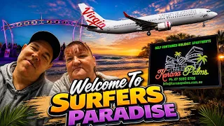 VA511 Virgin Airlines Sydney To Gold Coast Walk though surfers