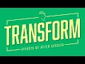 Transform Effects of After Effects