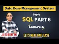 SQL QUERY BASICS DBMS SQL Part-6 By Jaishri Gupta GATE gate at Zeal Gate 2021