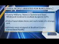 Three people arrested for multiple burglaries in Towanda