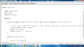 Constructor With Default Argument In C