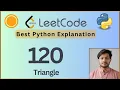Leetcode 120 Triangle DP Bottom-Up Top-Down Python Solution