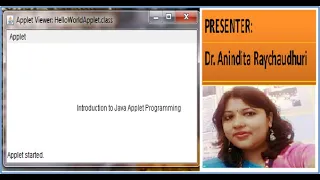 Introduction to Java Applet programming JAVA APPLET PROGRAMMING FOR BEGINNERS
