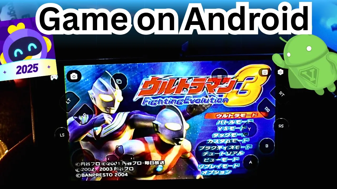 Ultraman Fighting Evolution 3 Mobile Android Gameplay - Game for Android - 2025