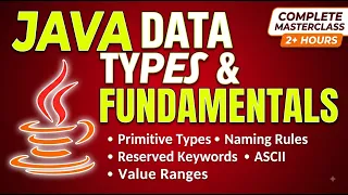 Java Fundamental - Ep 2 Java Data Types Fundamentals