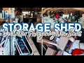 BACK YARD SHED ORGANIZATION IDEAS EXTREME DECLUTTERING ORGANIZING PATIOWELL OUTDOOR STORAGE