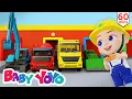 Lagu The Colors Song (Construction Vehicles) + more nursery rhymes \u0026 Kids songs - Baby yoyo