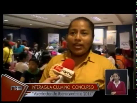Interagua culminó concurso Alrededor de Iberoamérica 2017