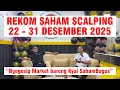 Lagu Rekom Saham Scalping 22–31 Desember 2025: Strategi Akhir Tahun Biar Tetap Cuan