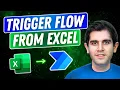 How to Trigger a POWER AUTOMATE flow from EXCEL For a selected row