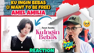 Amel Amilia - Ku Ingin Bebas - I WANT TO BE FREE [Official Music Video] 🇮🇩 1st (REACTION)