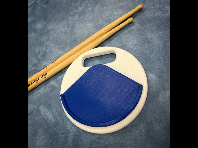 Snare Pad Base.stl video thumbnail