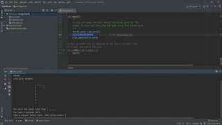 Code in Place Project Hangman Word Guessing with Python
