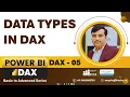DAX-05 Understanding Data Types in DAX English