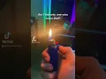How to use a lighter