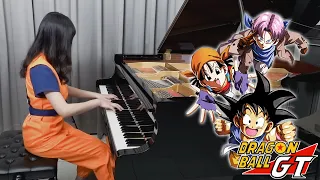  thank you akira toriyama dragon ball gt dan dan kokoro hikareteku slow version rus piano cover