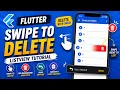 FLUTTER ANDROID SWIPE TO DELETE - DISMISS ITEMS IN A LIST VIEW TUTORIAL