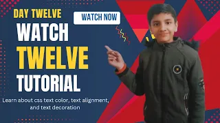 CSS Text Properties Tutorial Text Color Alignment Decoration Explained CSS Tutorial