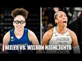 Olivia Miles and A ja Wilson PUT ON A SHOW in Lynx vs Aces WNBA on ESPN