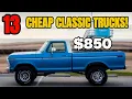 13 Owner Sale Classic Trucks - Cheap Craigslist Treasures