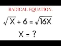 Recommended Solving Radical Equation Solve x 6 16x Algebraic Equation