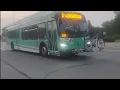 Eastbound DDOT bus 2500 XDE40 NFI 2025 on Route 3 Grand River to Downtown Detroit