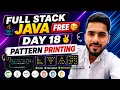 Full Stack Java Free Day 18 - Pattern Printing in Java aadiandjava 2 0