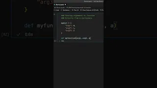 Pass arguments from dictionary to a function directly Python Tip of the Day - 20