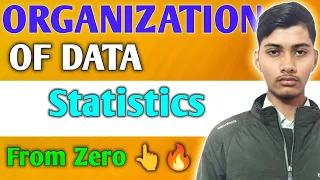 ✅Organisation of Data Class 11 Statistics |💥One Shot Lecture | Easy Tricks